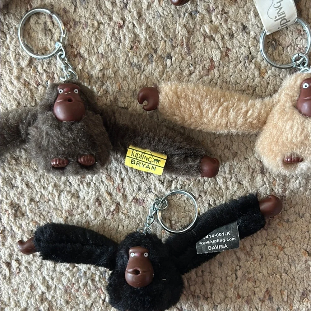 Kipling Monkey Keychain Set - Picture 5 of 8